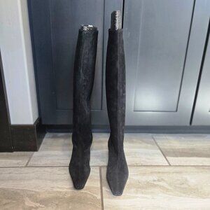 Staud Wally Boots, black suede 39.5